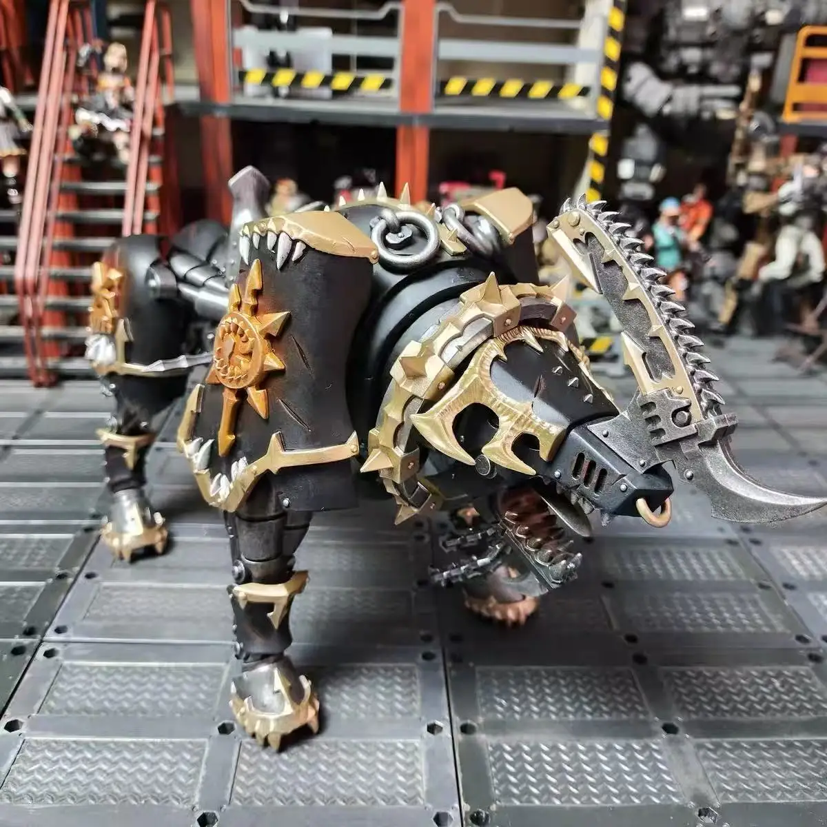 【オリジナル】JOYTOY 1/18 アクションフィギュア ウォーハンマー 40K ワールドイーター ロード インボカタス モデル 兵士 おもちゃ