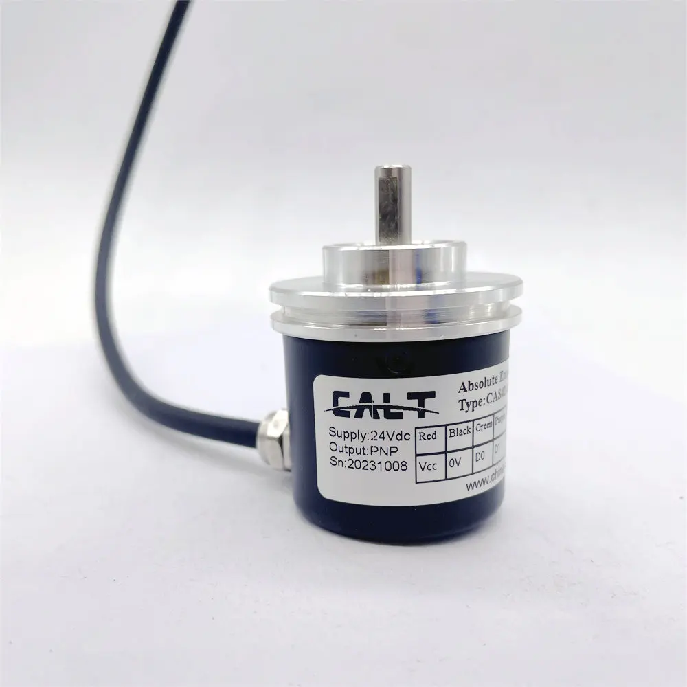 CAS42 Binary Encoding Absolute Encoder 6 8 12 Position CNC Lathe Machine Tool Turret Encoder PNP Output