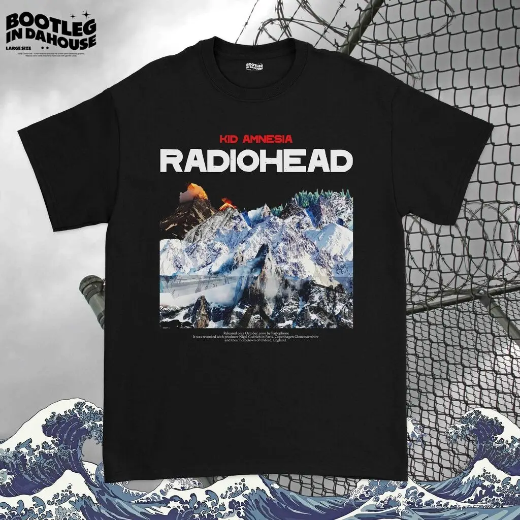 Kaos Band Radiohead Kid Amnesiac - Baju Radiohead