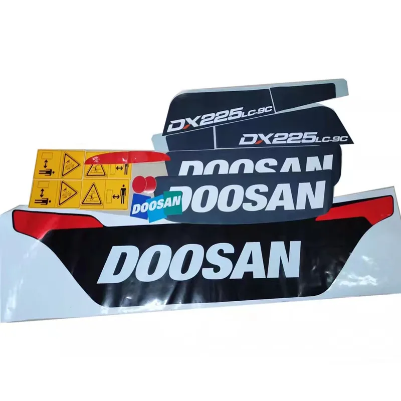 

For Doosan Daewoo DX150 215 225 420 230 260 380 360LC -9C full vehicle sticker excavator