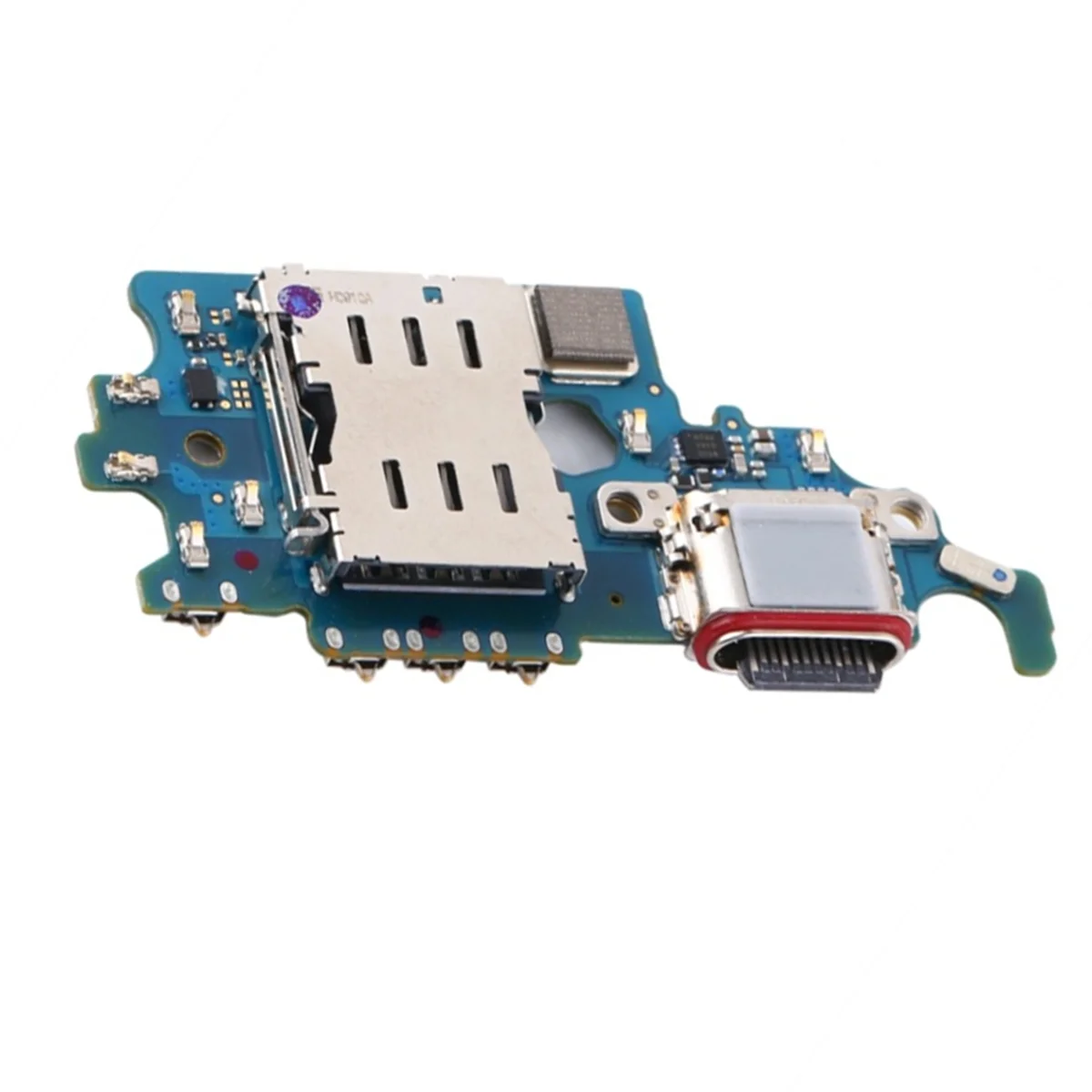 2025+For Galaxy S21 5G SM-G991U (الإصدار الأمريكي) لوحة منفذ الشحن