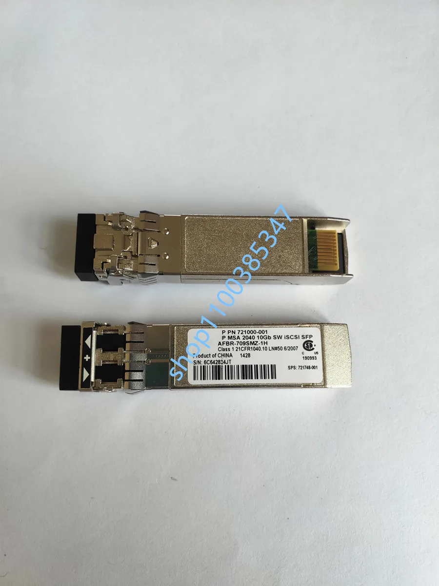 

1PCS Msa 10g SFP 721000-001/721748-001/AFBR-709SMZ-1H 721000-002/C8R23/C8R25A/MSA 2040/10G SW ISCSI SFP/Storage 10G Fiber Switch