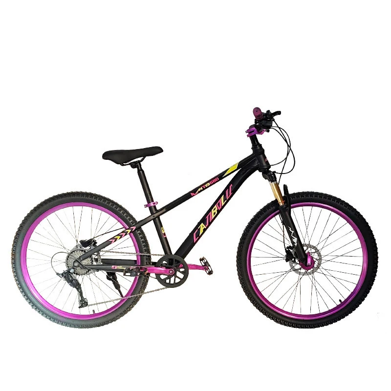 

Велосипед горный внедорожный, с блокируемой подвеской на 120 кликов, управлением скоростью для скоростного спуска, с переключением передач, для мальчиков и девочек