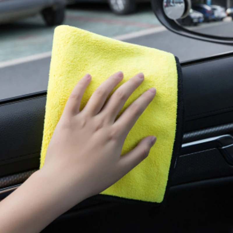 Toalla de microfibra para lavado de coches, accesorios de limpieza, paño de detalles automáticos, suministros de cocina para el hogar, 30x30CM, nuevo