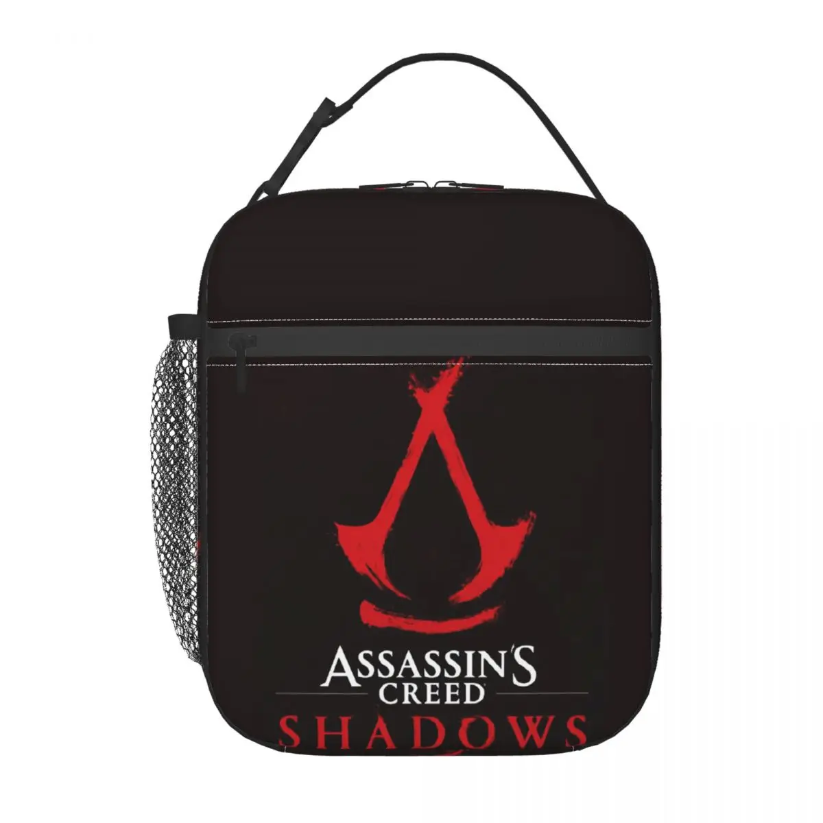 Assassins Creed RGB Action Adventure Gaming Insulated Lunch Bag for Women Kids Leakproof Food Boxes Thermal Lunch Box Tote