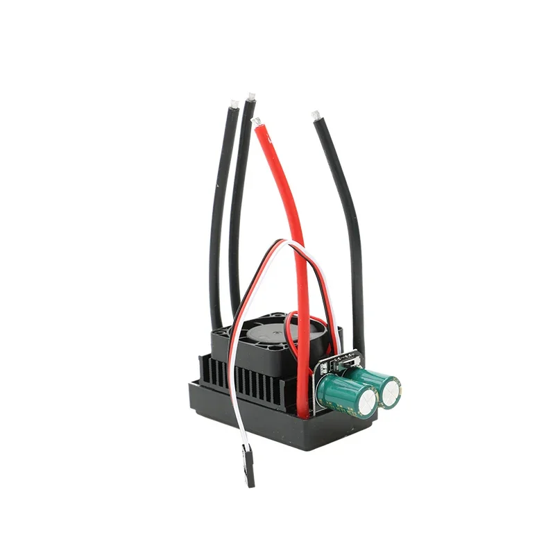 1PCS 12V/24V/35V 3S-8S Two-way Brushed ESC Bidirectional Electronic Speed Controller 12AWG Wires for Crawler RC Cars Accessories