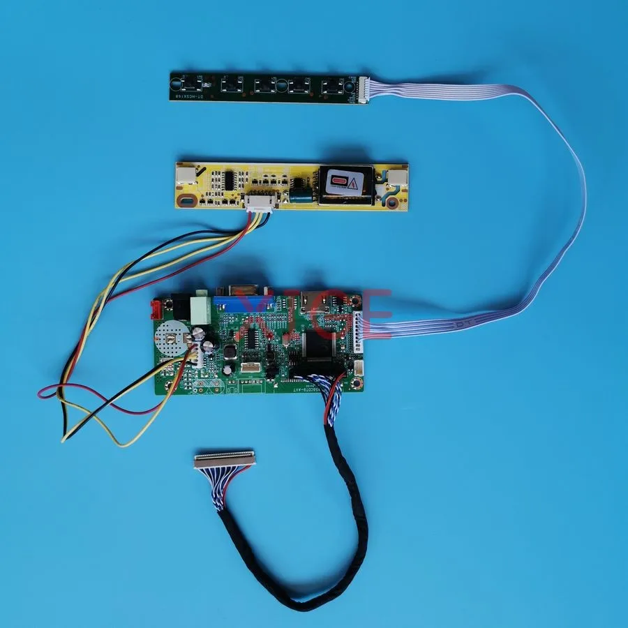 

Display Drive Controller Board Fit QD17EL07 LM170E03 HT170E02 LTM170ET01 1280x1024 VGA+HDMI 1280*1024 2-CCFL 30 Pin LVDS Kit DIY