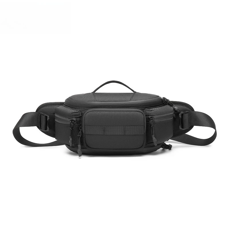 

EURCOOL Модная мужская поясная сумка для активного отдыха, многофункциональная водонепроницаемая нагрудная сумка, мужская сумка через плечо, поясная сумка-бананка
