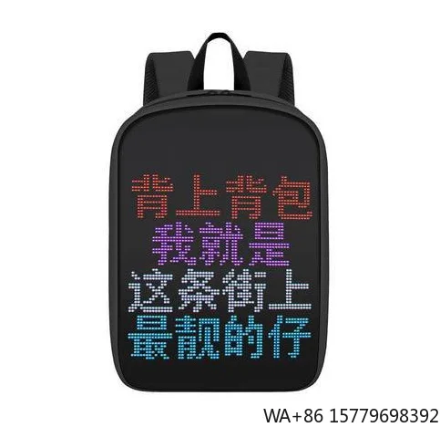 

Billboard LED Display P2 Digital Signage Advertising Waterproof LED Backpack Billboard Mobile Display