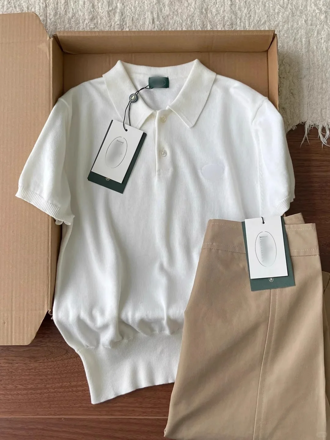 

Sli lectual Women's irt Ba Naeng oulder Korean Sle ort Sve Cotton Commute Faion Summer Top