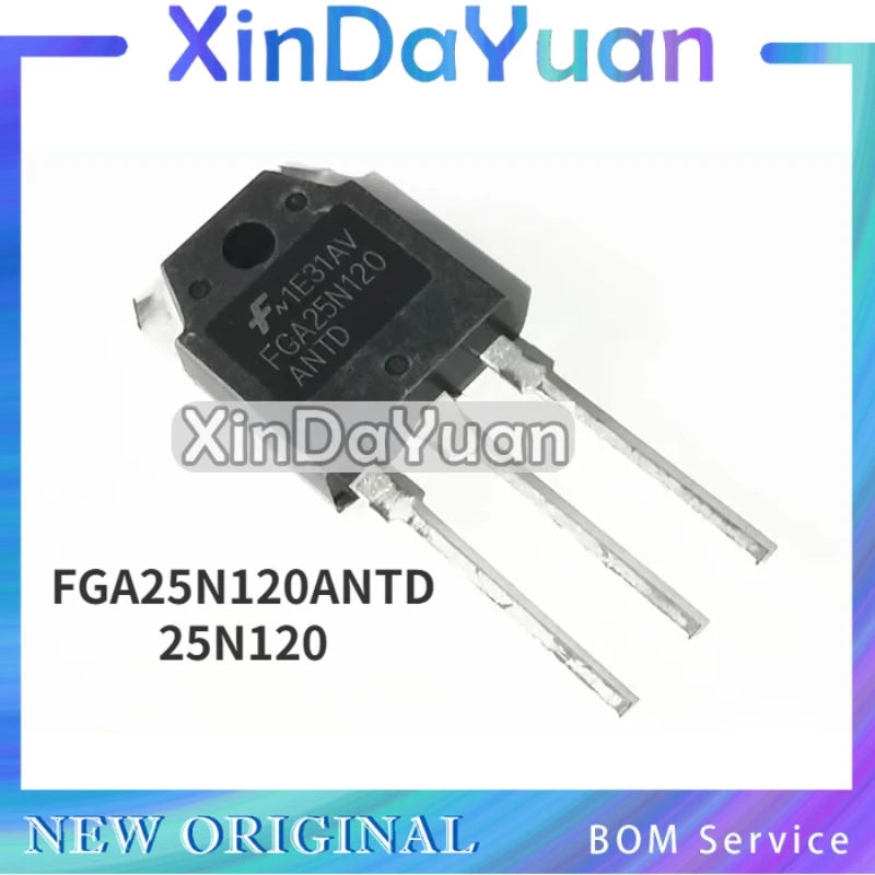 5 pcs FGA25N120  FGA25N120ANTD  25N120  Induction Cooker IGBT Power Tube