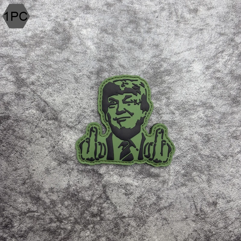 야광 효과가 있는 부드러운 고무 배지, 후크앤루프 뒷면 - Embroidery Effect 리뷰 및 가격