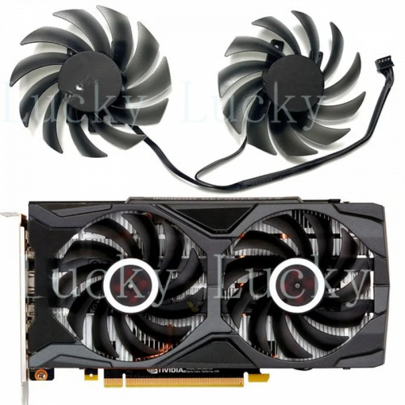 f  8.5cm Graphic Card Cooling Fan for INNO3D P106-100 GTX1660 1660ti Graphic Card
