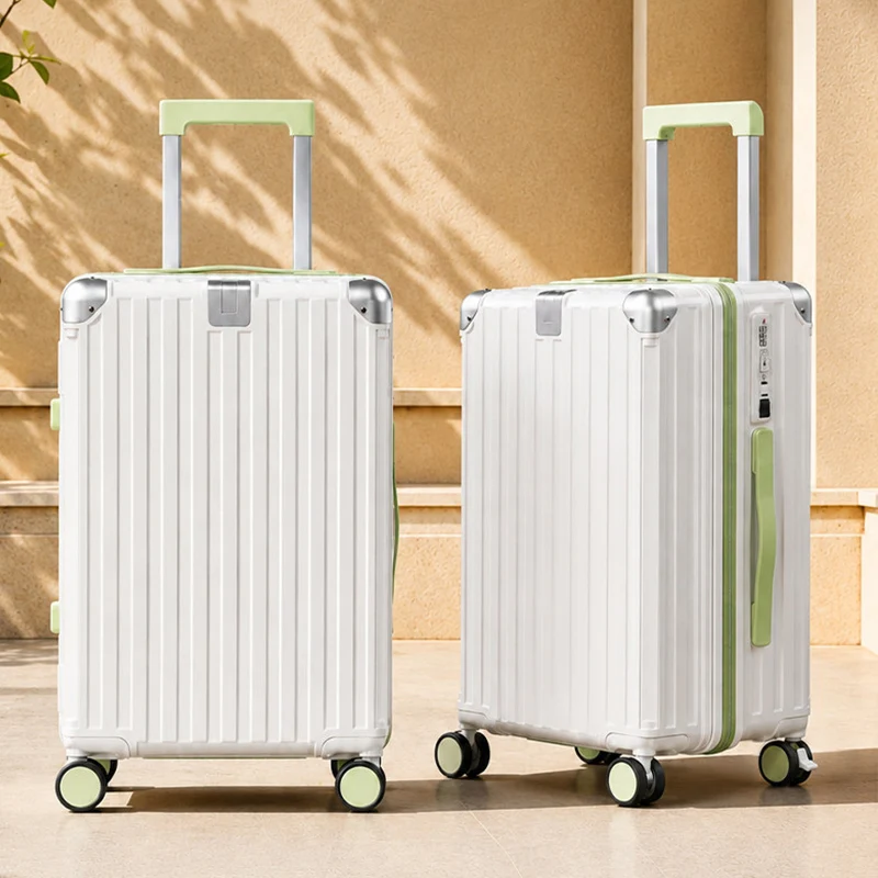 

Cabin Luggage 24-inch Trolley Suitcase Reinforced 28-inch Large Capacity 2026 New Model Travel Combination Lock Suitcase Set