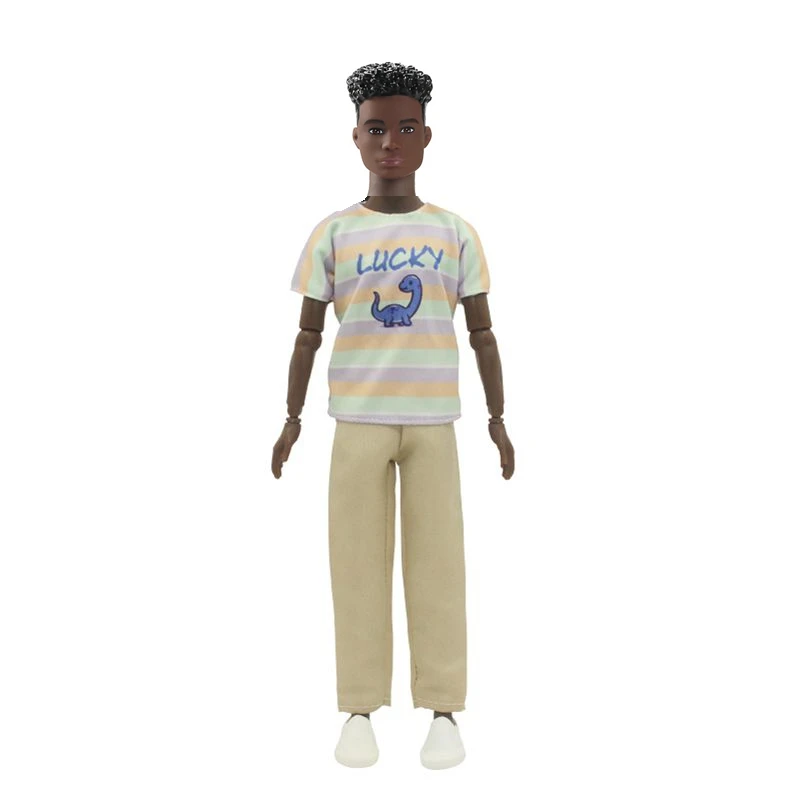 

Новейшая модная черная кукла-игрушка для детей, 11,5 дюймов, африканская фигурка, красивый мужской персонаж, крутая модель, быстрая доставка, подарок на день рождения