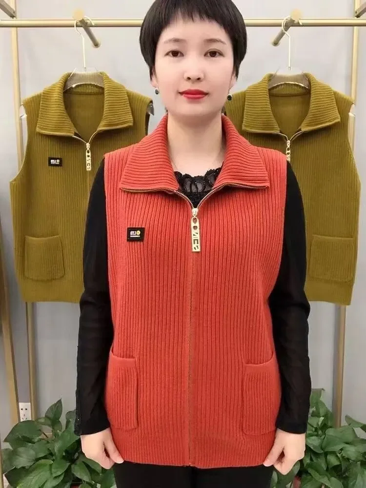 M-5XL Retro Women\'s Corduroy Vest Women\'s Short Coat Spring Fall Leisure Plus Size Sleeveless Jacket Women Loose Korean Fashion