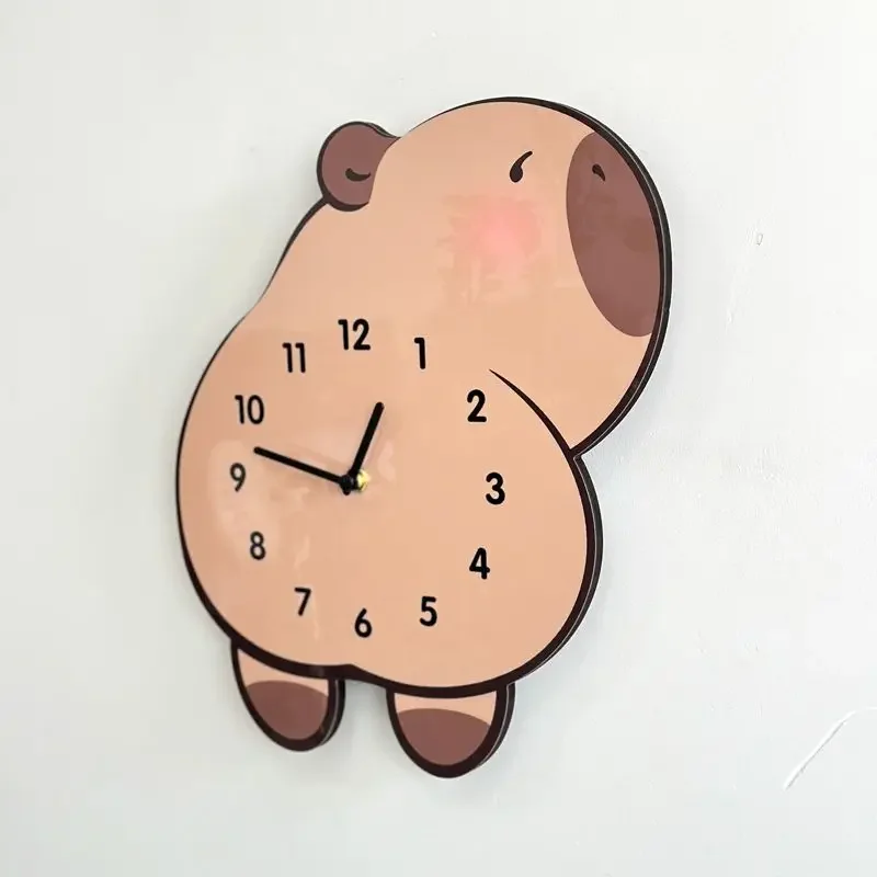 Simple Wall Clock Creative Watches Swing Clocks Funny Children's Room Home Ornaments Cute  Interior Home Decor Items Luxury