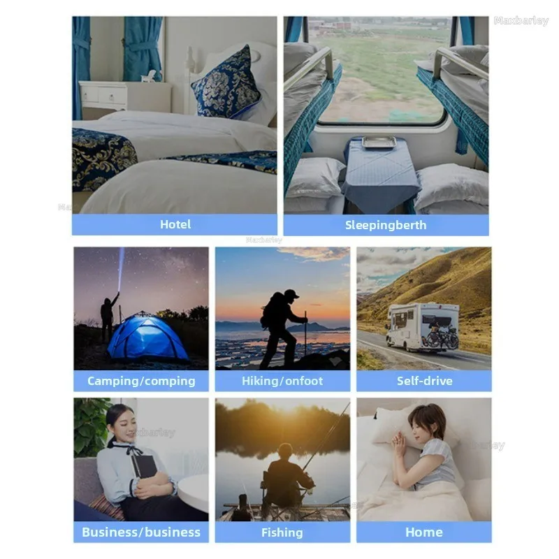 الذكية شحن التدفئة كيس النوم التخييم كيس النوم بطانية الشتاء موسم الشتاء الظهر سيارة التخييم المشي لمسافات طويلة الصيد #6