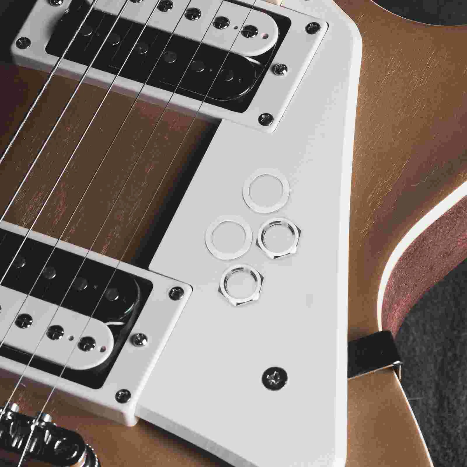 

10 Sets Major Electric Guitars Piano Cleaner and Polish Alloy Instrument Potentiometer Nut