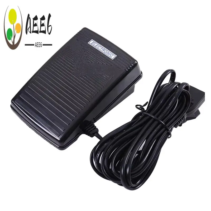 AEE6-máquina de costura controlador velocidade pedal controle acessórios eletrônico w cabo para cantor 4411 4423, plugue da ue