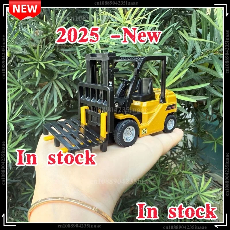 1/64 RC الشاحنات سبيكة رافعة شوكية تطبيق صغير 2.4G Rc سيارات التحكم عن بعد مهندس البناء ألعاب السيارات للبنين الكبار الاطفال الهدايا