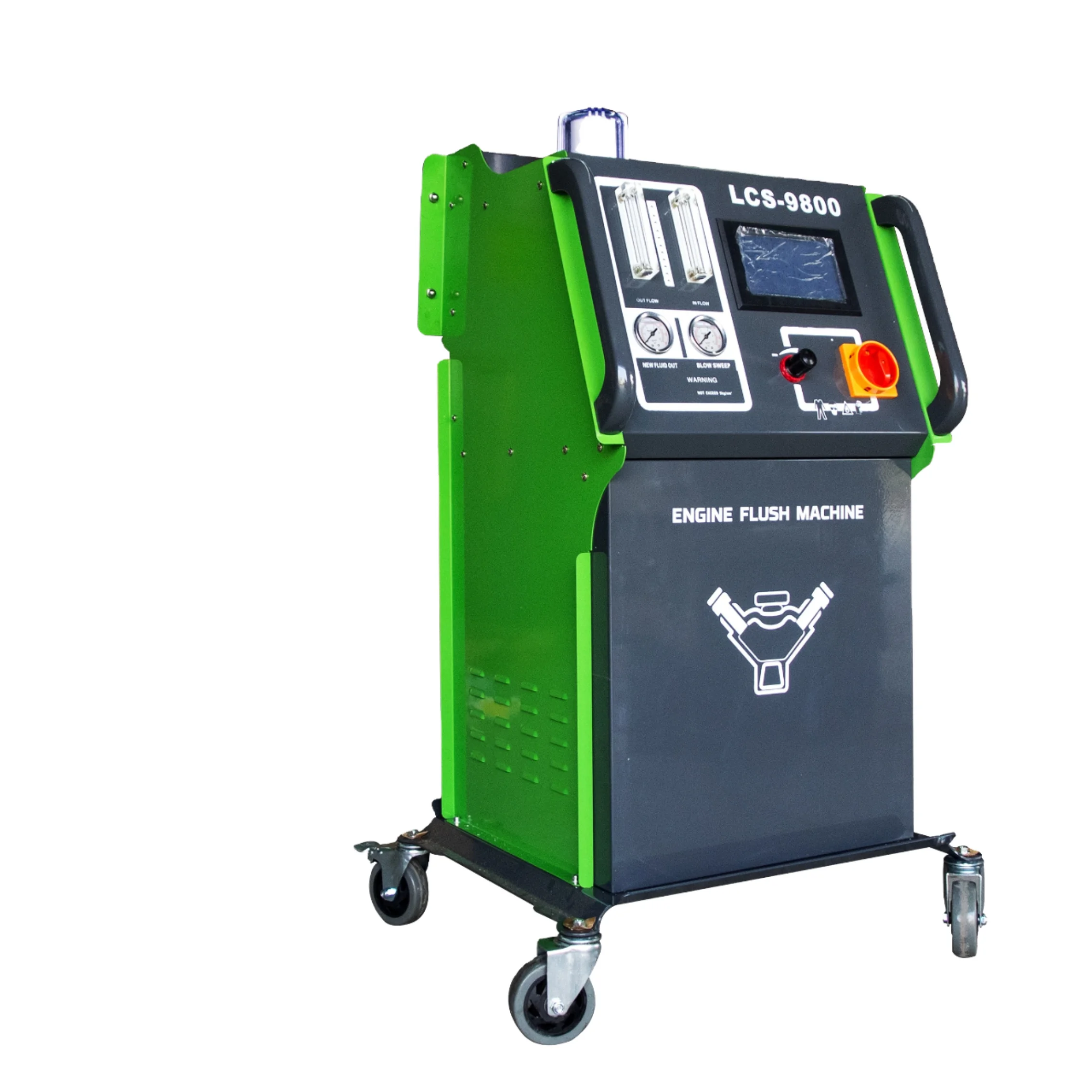 

LCS-9800 Iron Engine Block Cleaning Machine Lubrication System Flushing Car Cleaning Machine