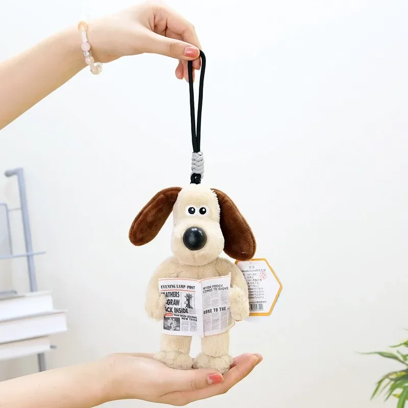 Porte-clés Animal Gromit 20cm, jouet de dessin animé, pendentif de sac à dos, décoration, Kawaii, mignon, décoration de clé de voiture, Gif pour fille