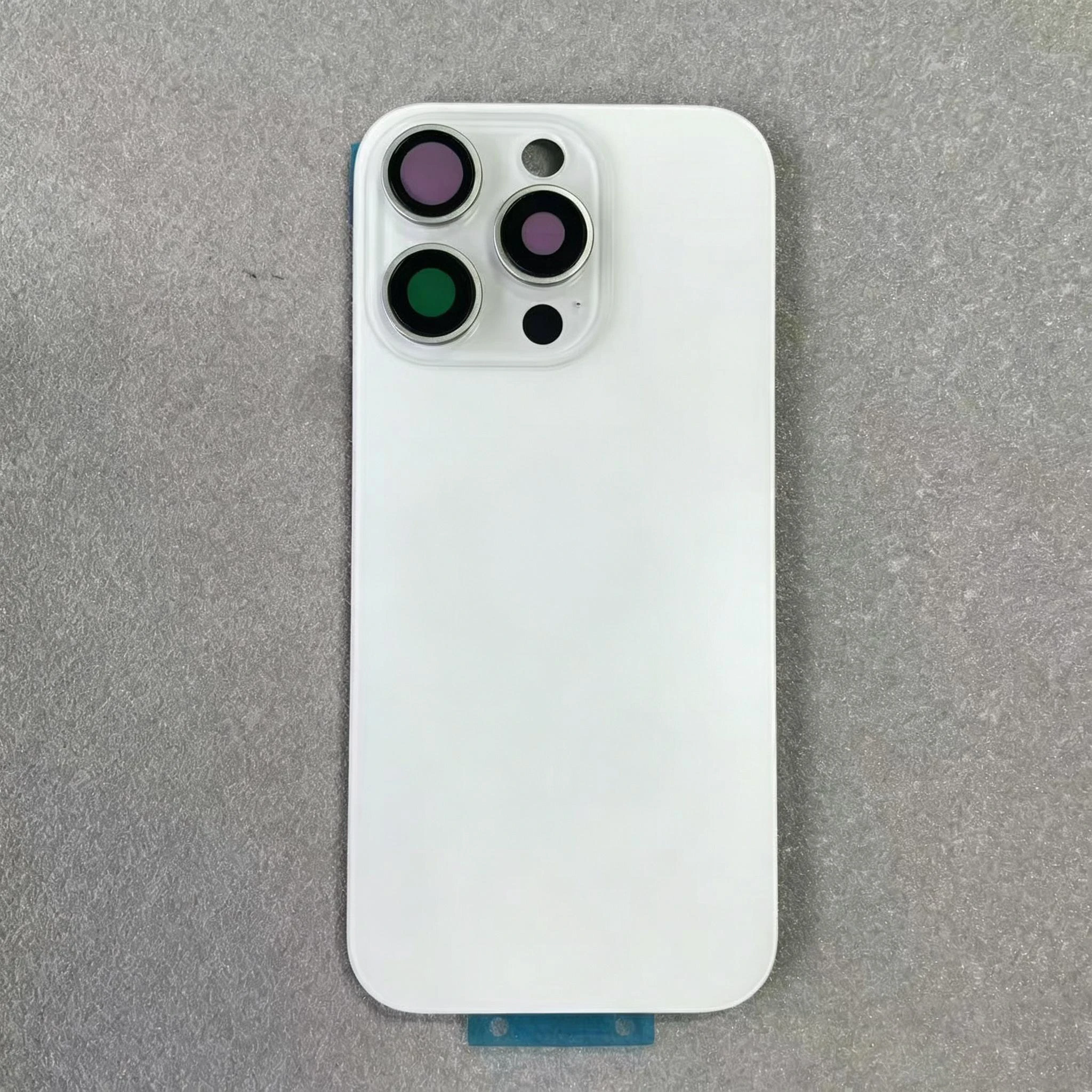 Rückglas-Ersatz für iPhone 15 Pro 16 Pro, eingebauter Magnetring und Halterung, Rückgehäuse-Reparatur DIY-Ersatzteile – Detail 2