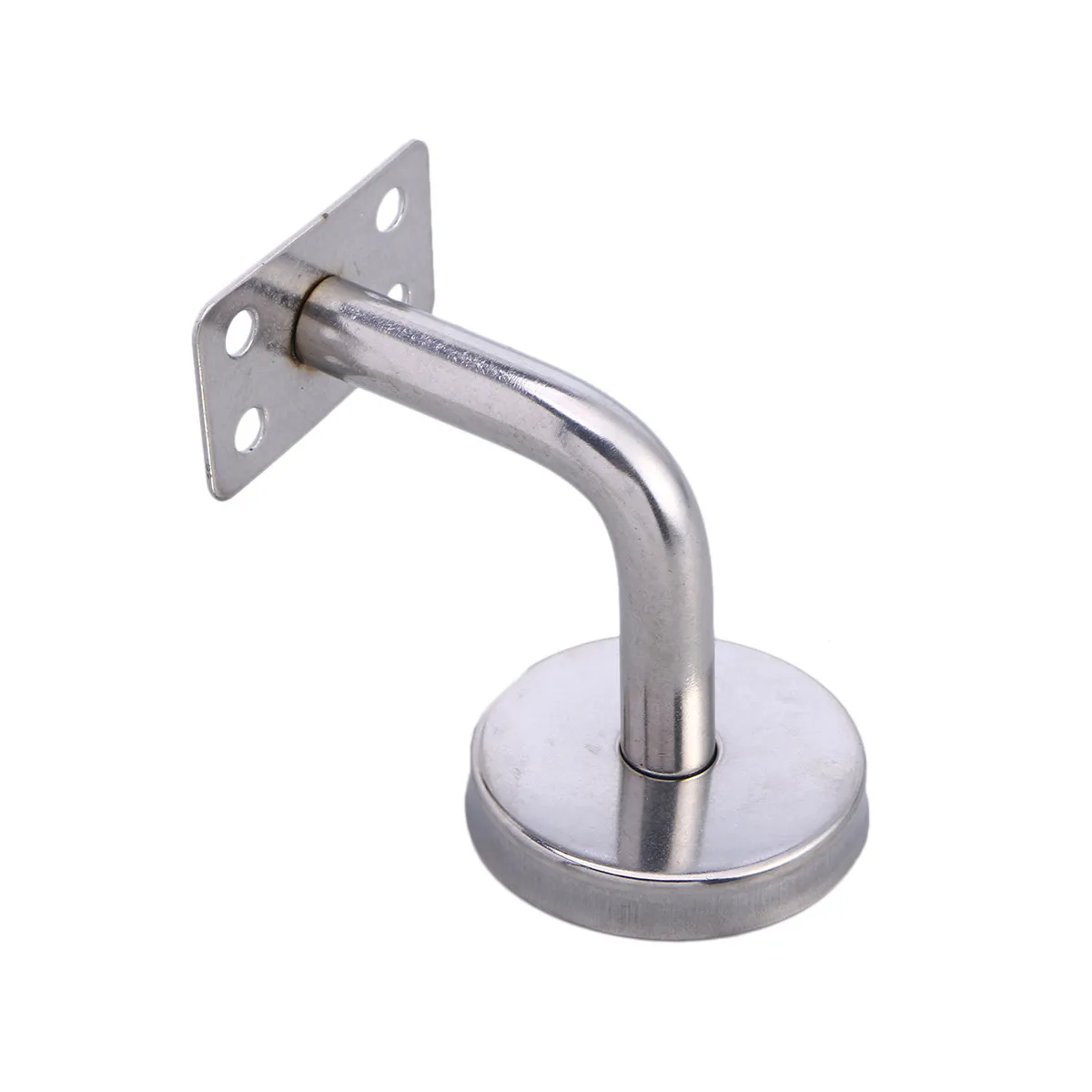 3Pcs Stainless Steel Handrail Brackets Easy Install Wall Mounted Supports for Villa Riverside Office Building Stair Bannister