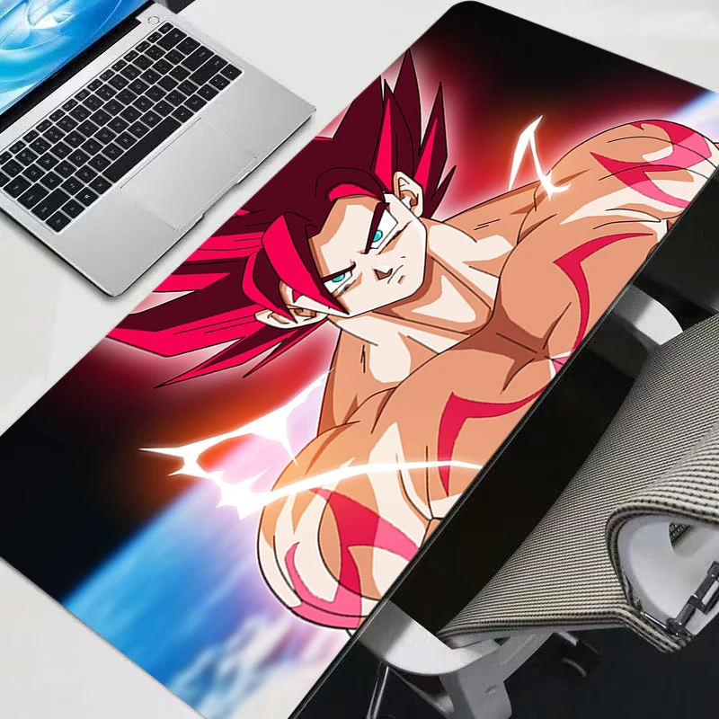 

Коврик для игровой клавиатуры Dragon Ball Z, коврик для ноутбука, японский крутой аниме DBZ, коврик для мыши, черный коврик для мыши, настольный коврик, ковер для ПК, геймер, большой коврик для мыши