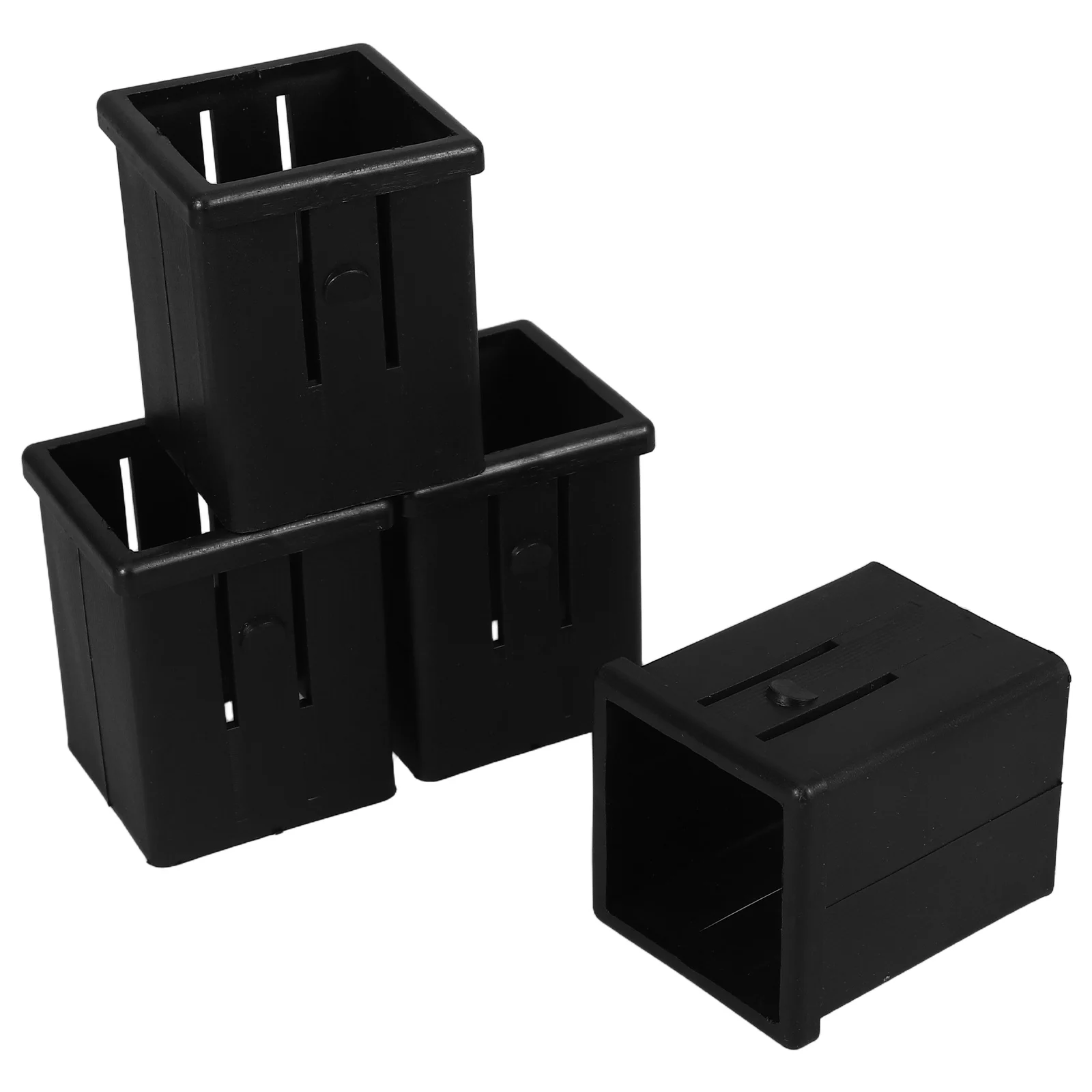 

4 pcs Hollow Square Tube Sleeves Bushing for Exercise Machines Fitness Equipment Spare Parts Workout Tube Liner Insert Enhances