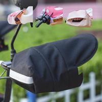 1 Pair Summer Sunscreen Heat Shading Gloves Electric Car Handlebar Cover Motorcycle Battery Car Hand Guard Cover