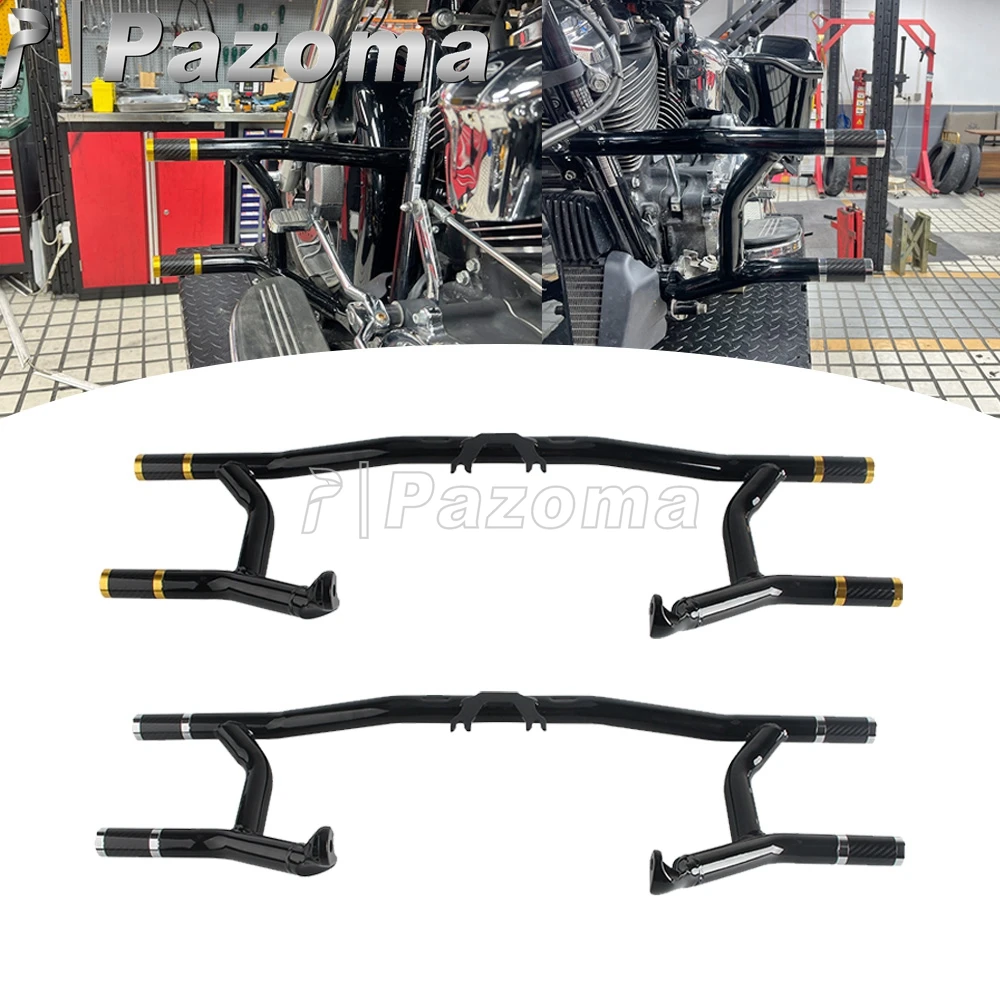 

Motorbike Front Crash Bar Highway Engine Guard For Harley Touring Electra Glide Street Glide Road Glide Street Glide Freewheeler