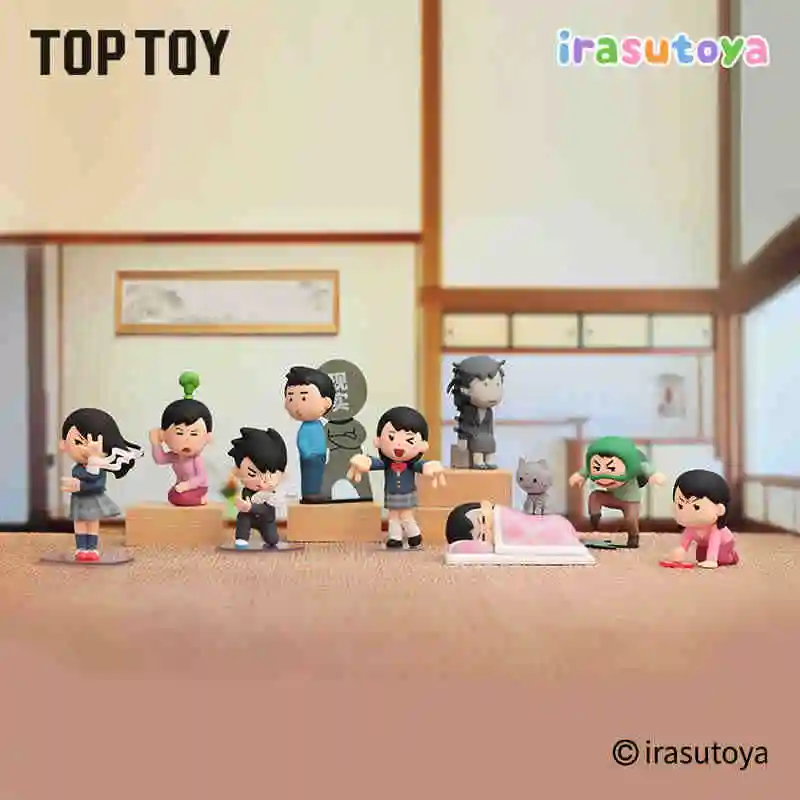 

Genuine Toptoy Irasutoya Blind Box Illustration Of Villain Abstract Life Series Mystery Box Cute Trendy Toys Funny Custom Gifts