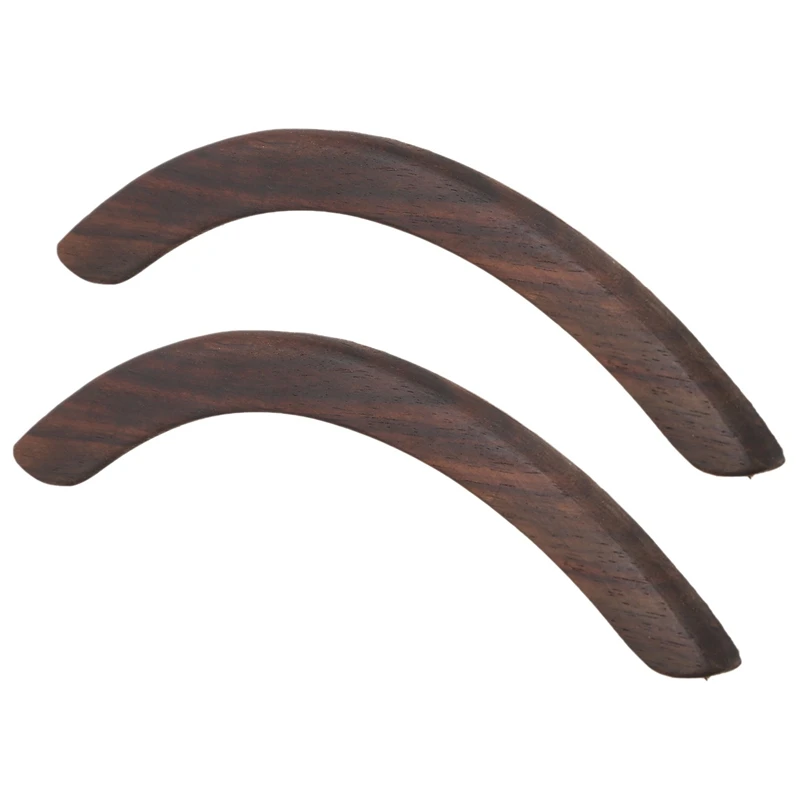 2X Rosewood Figured Solid Guitar Arm Rest Guitar Parts & Accessories Replacement For 39-41 Inch Acoustic Guitar