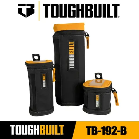 TOUGHBUILT TB-192-B 3 팩 타워 소프트박스 도구용 소형 부품 정리함 나사 부품 정리함 Toughbuild Bag 도구 액세서리