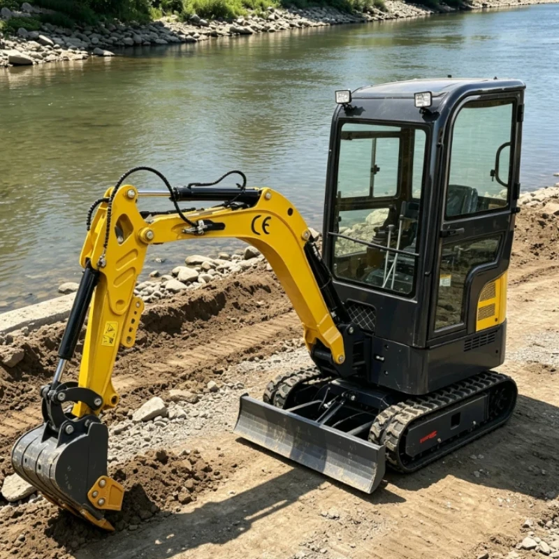 Factory Supply Multi functional Mini Excavator Durable Hydraulic Digger Customized For Agricultural And Small Construction view 4
