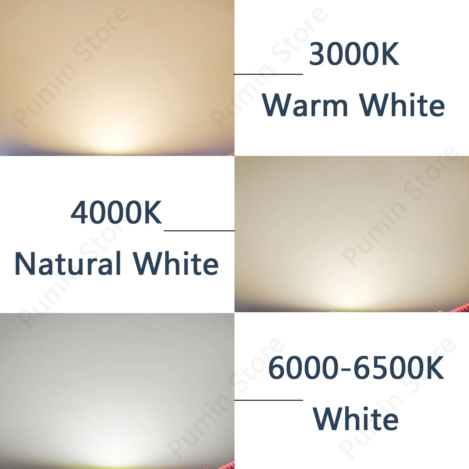 LED 7660 Lamp Beads 50W DC30-32V COB LED Light Source Chip On Board LED Matrix DIY Floodlight Stage Lights Spotlight Round white