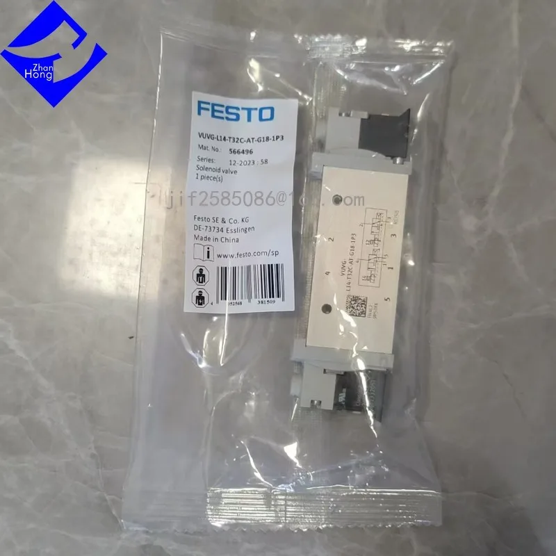 

FESTO 566496 VUVG-L14-T32C-AT-G18-1P3 подлинное Оригинальное специальное предложение, доступны все серии, цена договорная