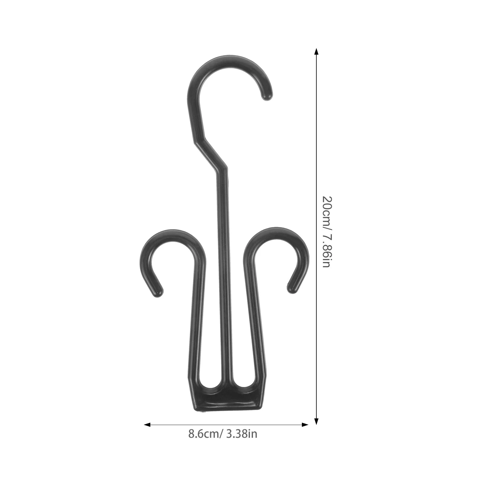 

20Pcs Shoes Hanging Shelf Sturdy Shoe Display Hooks for Home Hotel Dorm Use Non Deform Shoe Storage Drying System