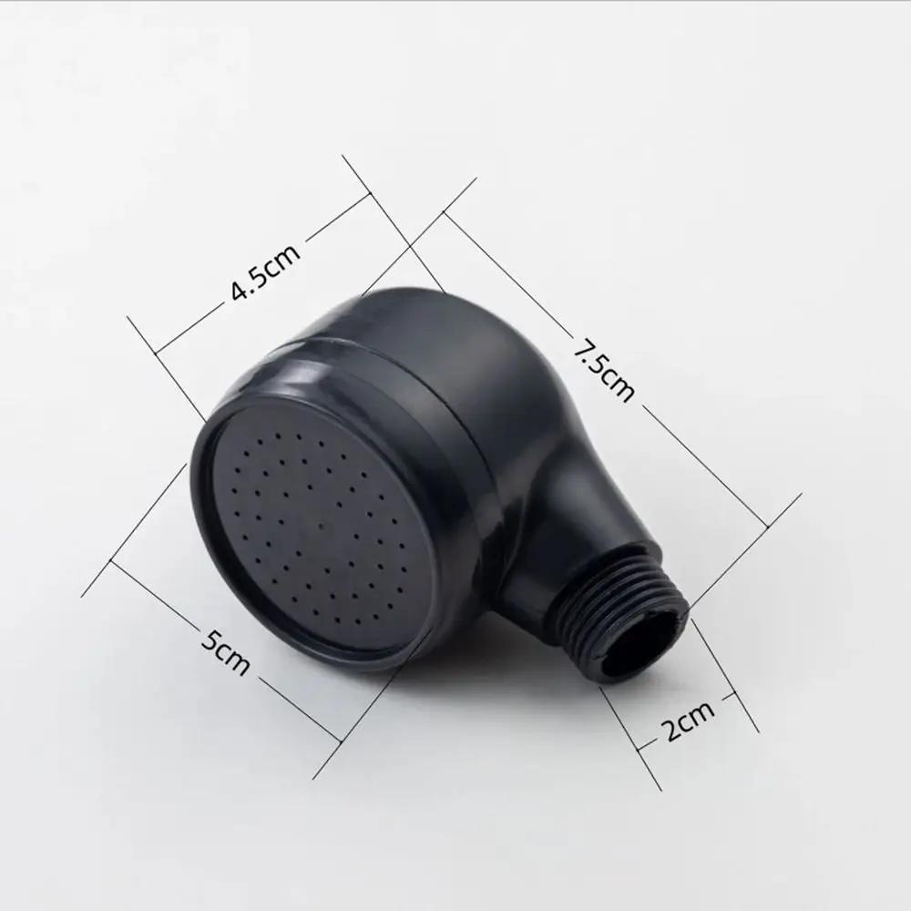Barber Shop Bathroom Accessories First Gear Pressurized Shower Head ABS Hanging Massage Hair Salon Showerhead Sprayer Rainfall