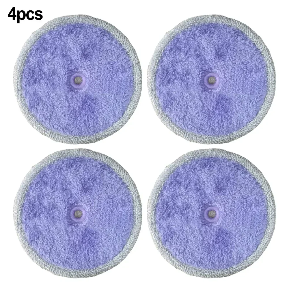 4/6PCS Mopping Cloths Reusable For EVERYBOT Edge RS500 RS700 Robot Washable Mother Yarn And Microfiber Mop Pads