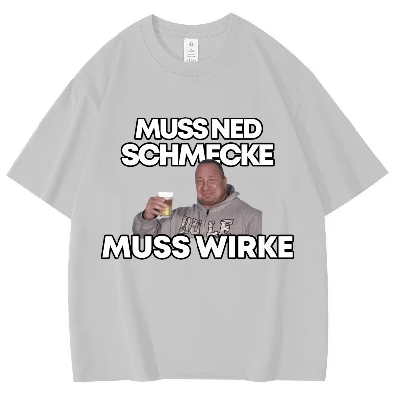 Markus Ruhl Meme مضحك تي شيرت الرجال النساء س طوق تي شيرت موضة عادية تيز تي شيرتات قصيرة الاكمام للجنسين الهيب هوب الشارع الشهير #4
