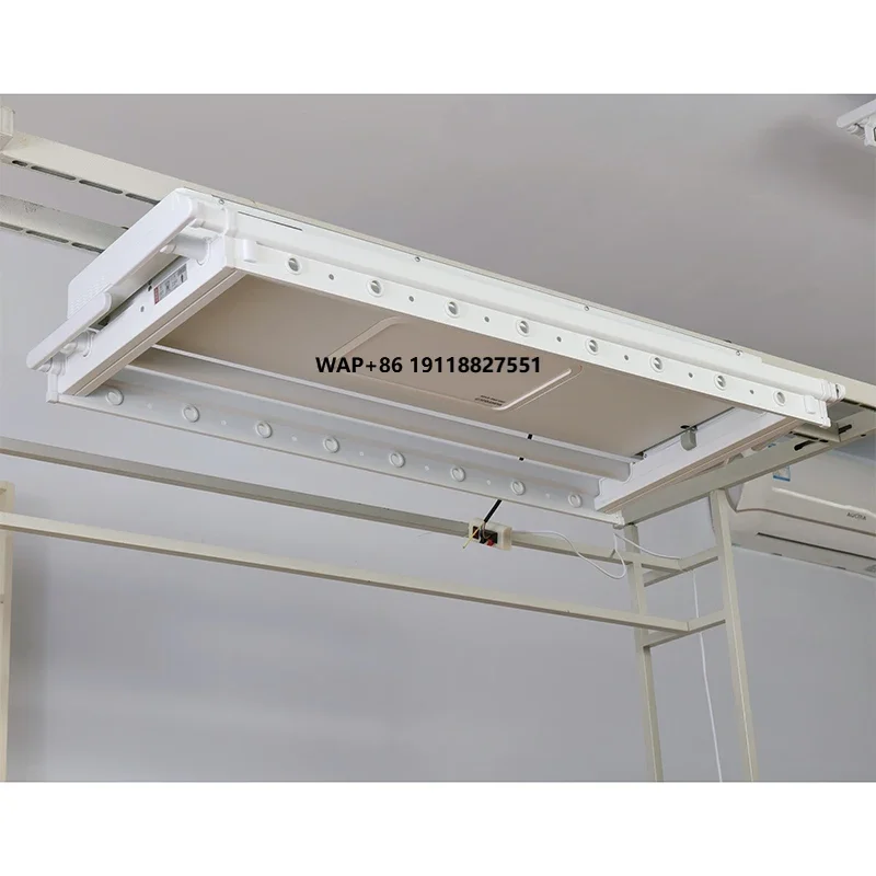 Smart Home Use Electric Ceiling Clothes Drying Rack Multifunctional Foldable Clothes Rack Accessory