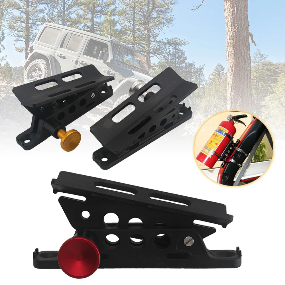 

ATV UTV Fire Extinguisher Holder Compatible with Polaris RZR 800 900 1000 Ranger for Jeep Wrangler TJ JK JKU JL Car