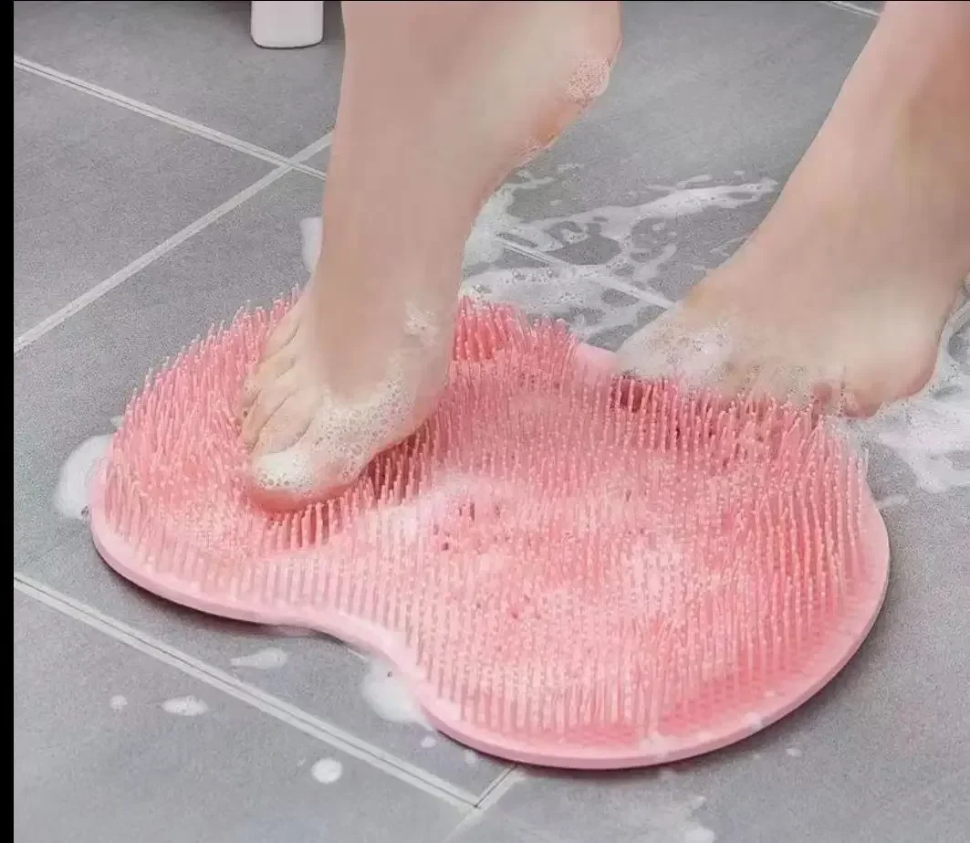 

Foot scrubbing mat, foot scrubbing and foot washing mat, shower towel, foot scrubbing mat, large-sized shower scrubbing towel, b