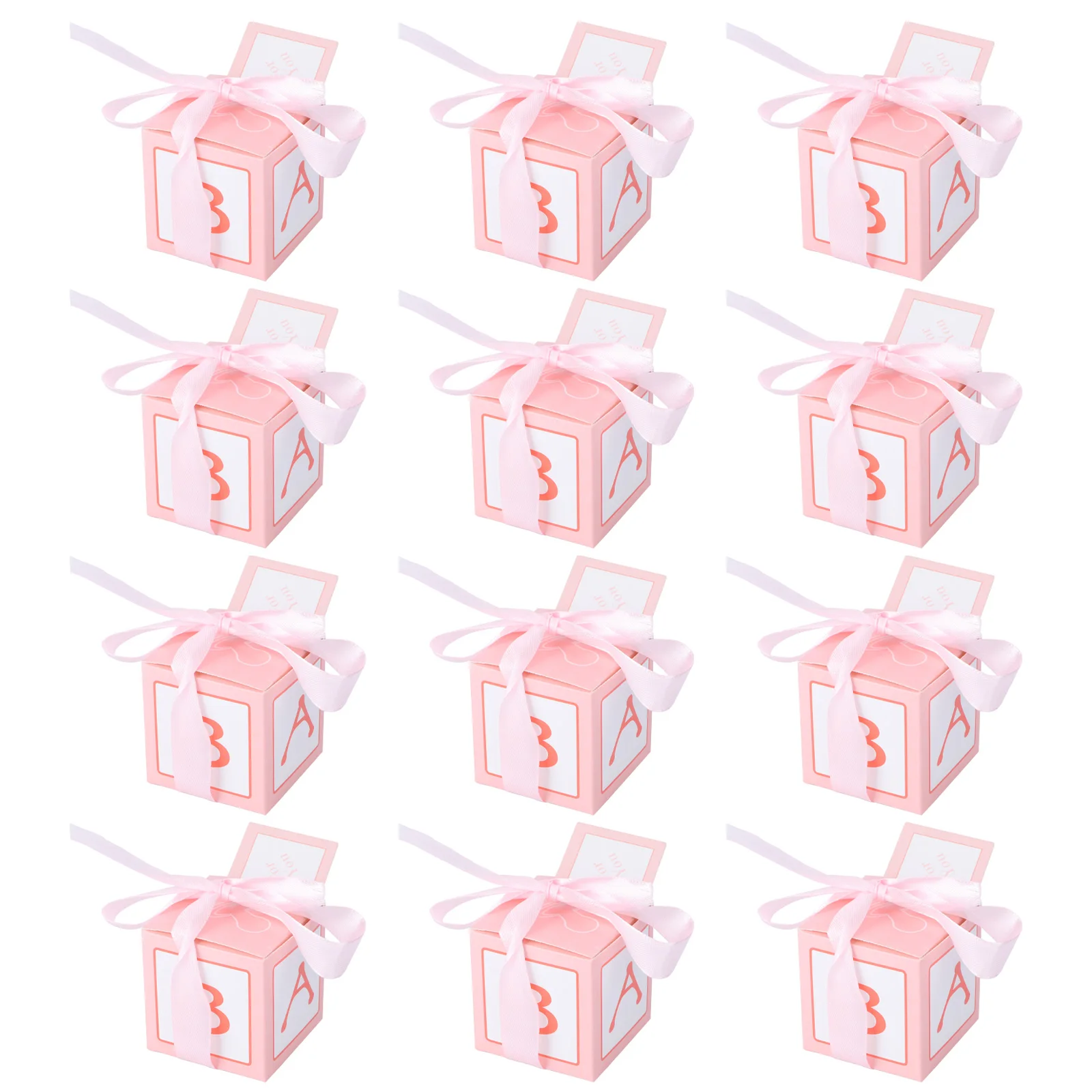 

12pcs Candy Wedding Favors Elegant Gift Packaging Sweet Treat Boxes Party Supplies Chocolate Storage Favor Boxes