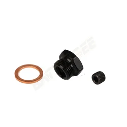 Battle Bee Practical Oil Temperature and Oil Pressure Port Adapter Fitting M18*1.5 to 1/8 NPT Swap Adapter Sensor Screw