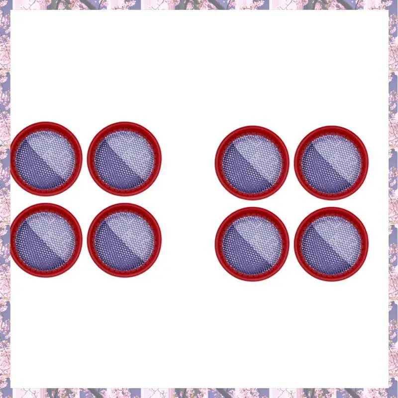 L73A 2025-8Pcs For Dibea D18 D008pro Vacuum Cleaner Replacement Washable Filter Parte Filter Replacement Parts