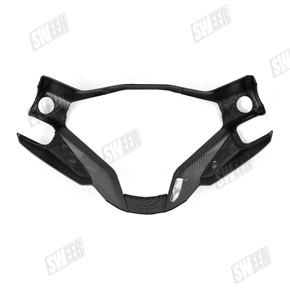 

Motorcycle Handlebar Steering Protection Carbon Fiber Cover Compatible With Yamaha NMAX155 V3 2025 Handlebar Panel Cover